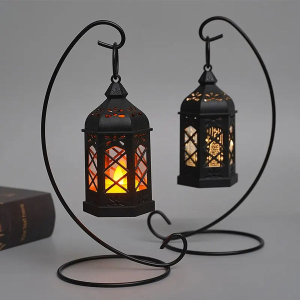Lantern Flame Desk Lamp
